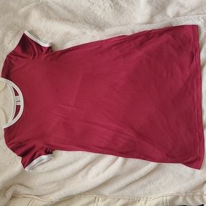 Red T-Shirt Dress - Divided